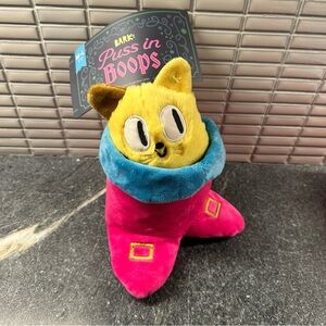 BarkBox “Puss in Boops” Dog and Puppy Toy NWT
